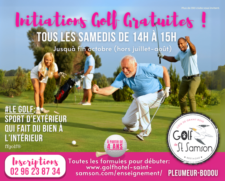 Golf De Saint Samson Golf Hotel Pleumeur Bodou Initiations Gratuites Seniors 2